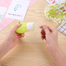 75ml Cute Rabbit Silicone Squeeze Bottle Travel Lotion Container (Green) Newly