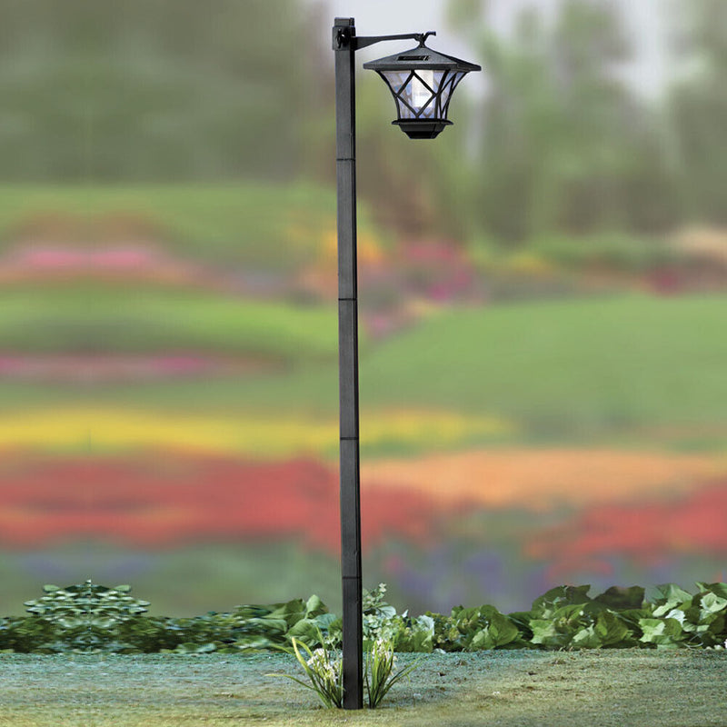 Outdoor LED Solar Garden Lawn Light Landscape Path Patio Driveway Lamp 1.5m
