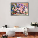 5D DIY Diamond Painting Kits Desktop Flowers Full Square Drill Wall Decor A