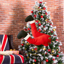 Hanging Christmas Santa Legs Plush Feet Festive Christmas Decorations for Home