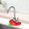 Silicone Faucet Surrounded Mat with Diversion Groove Kitchen Accessory (B)