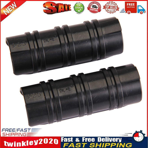 10 Pcs Greenhouse Frame Pipe Tube and Film Clip Clamp Connector Kit 25mm Newly