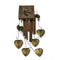 Love Heart 8 Tubes/Fish Copper 6 Bells Relax Windchime Living Yard Garden Decor