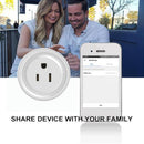 WiFi Smart Socket Remote Timing Socket Power Adapter APP Control US Plug