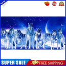 Pack of Wolves Oil Paint By Numbers Kit DIY Acrylic Painting on Canvas Arts