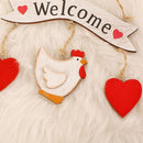Easter Gift Hanging Ornaments Window Doorplate Pendant Easter Decoration