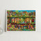 Colorful Gardens Oil Painting By Numbers DIY Frameless Picture On Canvas