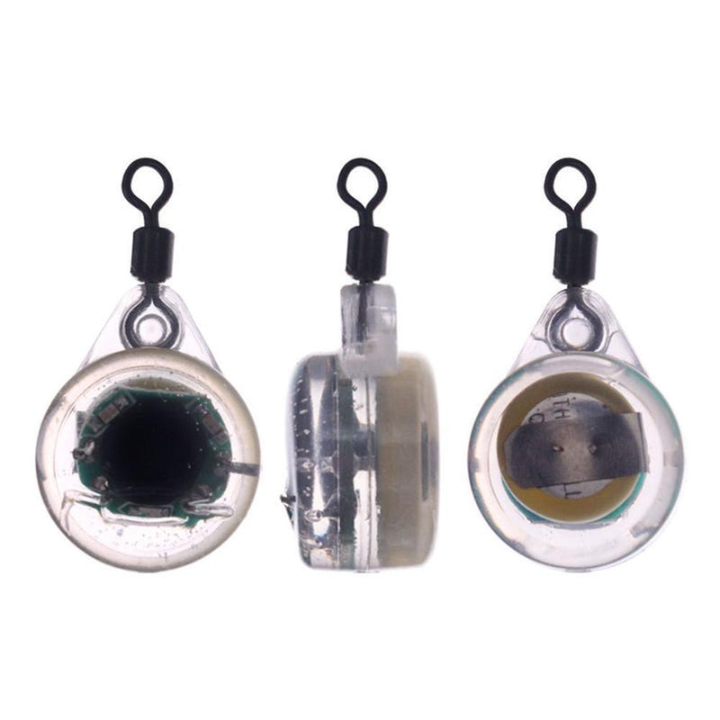 Mini Fishing Lure Light 3-color LED Underwater Fishing Bait Luminous Lures