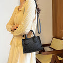 Lady Felt Portable Shoulder Message Bag Women Casual Solid Clutch Purse Handbags