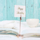 Desktop Decoration Table Numbers Holder Place Card Clamps Stand Photos Clips