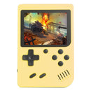 Pocket Handheld Game Console Gamepad 500 Video Games Player Gift (Yellow) Newly