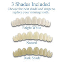 Silicone Simulated Tooth Cover Teeth Whitening Denture Paste Instant Smile