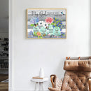 5D Diamond Painting Board Flower Full Round Drill DIY Wall Art Home Decor G