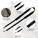 2pc Polyester Camping Shoulder Strap Multiple Metal Hanging Loop Design