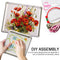 Cross stitch embroidery frame Handheld-table embroidery-cross stitch