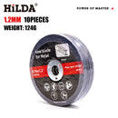 Metal Cutting Discs 76mm Wheel Blades Circle Grinding Angle Grinder (10pcs)