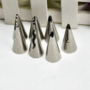 Pastry Tips Cupcake Baking Mold Icing Piping Nozzles Stainless Steel Russian