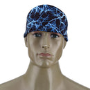 Sports Fitness Yoga Sweatband Hair Band Elastic Breathable Headband (Blue)