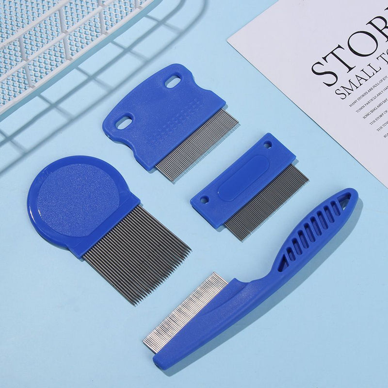 Dogs Cats Stainless Steel Lice Comb Grooming Combs Pet Flea Comb Dematting Tool