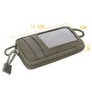 EDC Mini Key Wallets Holder Coin Purses Pouch Pocket Keychain Zipper Case Pack