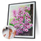 Drawing Paintwork Flower Home Wall Living Room Decoration 40x50cm Without Fra