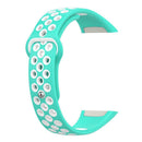 Watch Strap for HUAWEI HONOR Band 6 TPU Wristband (Midnight Blue White)