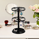 Rotating Organizer Plastic Jewelry Display Stand Rack Jewelry Dish Storage Shelf