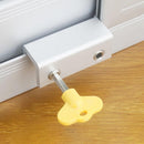 Aluminum Door Window Lock Restrictor Safety Sliding Cabinet Locks Door Stopper