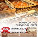 Baking Paper Non-Stick Wooden Baking Paper Roll Kitchen Bakeware Accessory