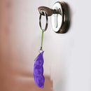 Rubber Stress Relief Edamame Keychain Squeeze Cute Peas Beans Gift Toys