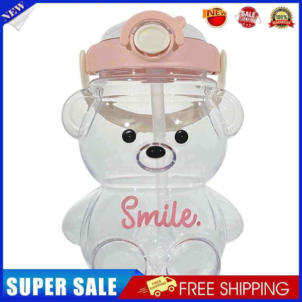 #A Water Bottle Summer Leak-Proof Straw Cup Outdoor Sports Water Jug Kettle Supp