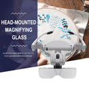 Magnifying Glasses Magnifier with LED Light Optical Glass for Reading Watchmaker