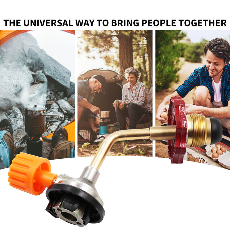 Gas Tank Inflation Valve Outdoor Quick Connect Tank Refill Adapter Joint Tool