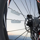 Bike Spoke Reflector Safety Warning Light Wheel Rim Reflective Lamp (4pcs)