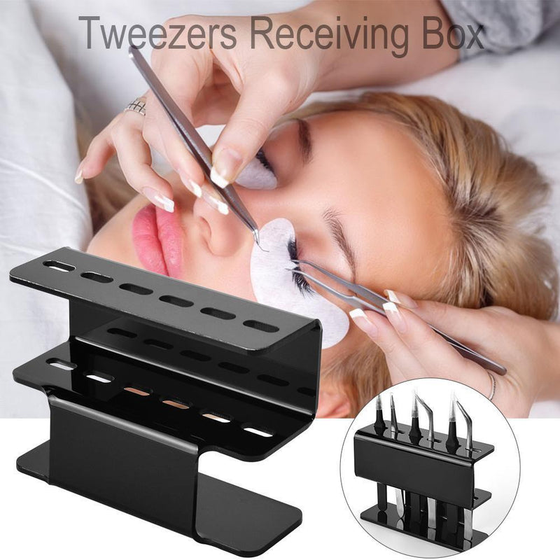 Makeup Tweezers Bracket Storage Rack Display Stand for Collecting Arranging Tool