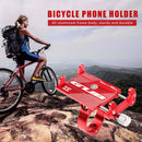 GUB G-81 Motorcycle Handlebar Holder Bike Scooter Mobile Phone Bracket Red