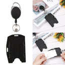 School Retractable Badge Holder Name Card ID Card Badge Holder Card Sleeve
