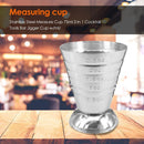 ml/oz/Tbsp 75ml Stainless Steel Measure Cup Cocktail Tool Bar Mixed Drink J