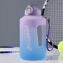Sports Water Bottle Outdoor Fitness Travel Leakproof Frosted Cups (Purple) Newly