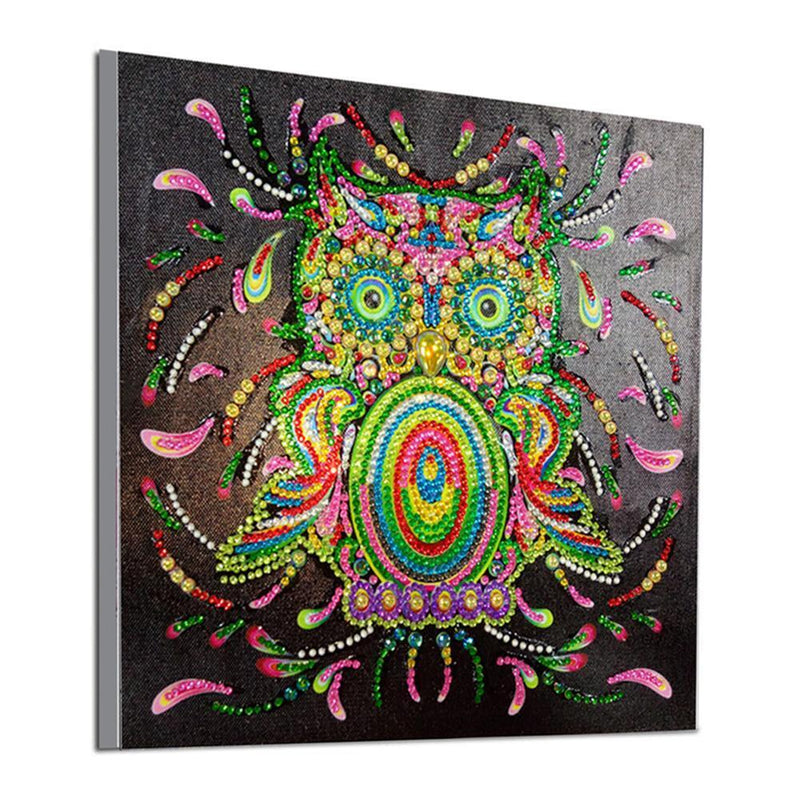 5D DIY Special Shaped Diamond Painting Cartoon Bird Cross Stitch Embroidery