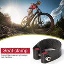 Carbon Fiber Bike Seatpost Clamp Ultralight Seat Tube Clip (30.8/31.6mm) Newly