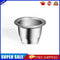 #A Stainless Steel Coffee Capsule Cup Aluminum Foil Cover Set Coffee Filter Part