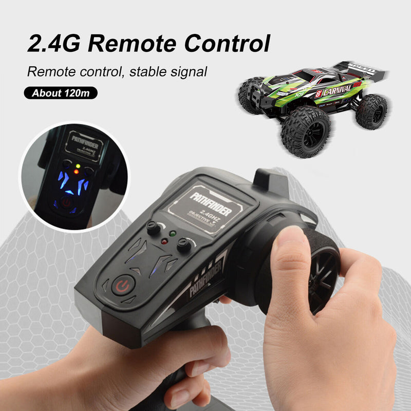 #A 1/18 4WD RC Cars 2.4GHz 38km/h Off Road Crawler Vehicle for Boys Kids Adults
