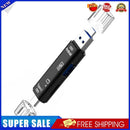 5 in 1 Type-C Micro USB OTG USB TF Card Reader HUB for Phone Laptop (Black)
