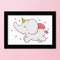 11CT Stamped Kit Handmade Cartoon Animal Cross Stitch DIY Bedroom Art Needlework