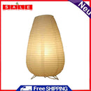 LED Paper Lantern Desk Lamp Nordic Bedside Night Light Home Decorations