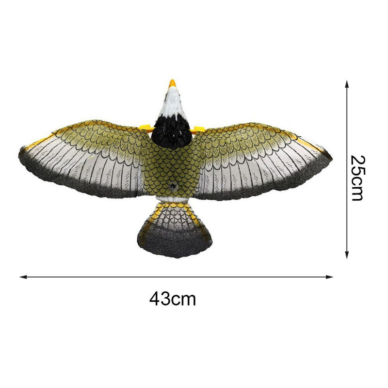 Electric Luminous Portable Music Repellent Hanging Eagle Flying Bird Creative