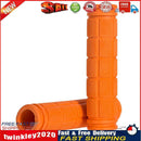 Soft BMX MTB Cycle Mountain Bicycle Bike Handle bar Rubber End(orange) Newly