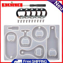DIY Beer Bottle Opener Crystal Drop Glue Mold Handmade Necklace Mirror Mould