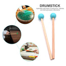 1 Pair Tongue Drum Mallet Marimba Percussion Instrument Drumstick (Blue) Newly